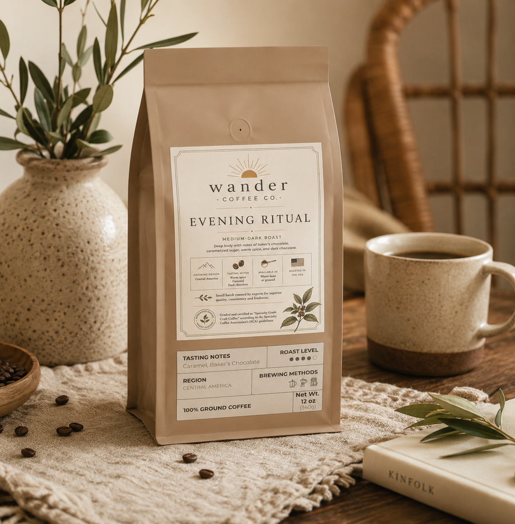 Evening Ritual Coffee Blend (Medium-Dark Roast)