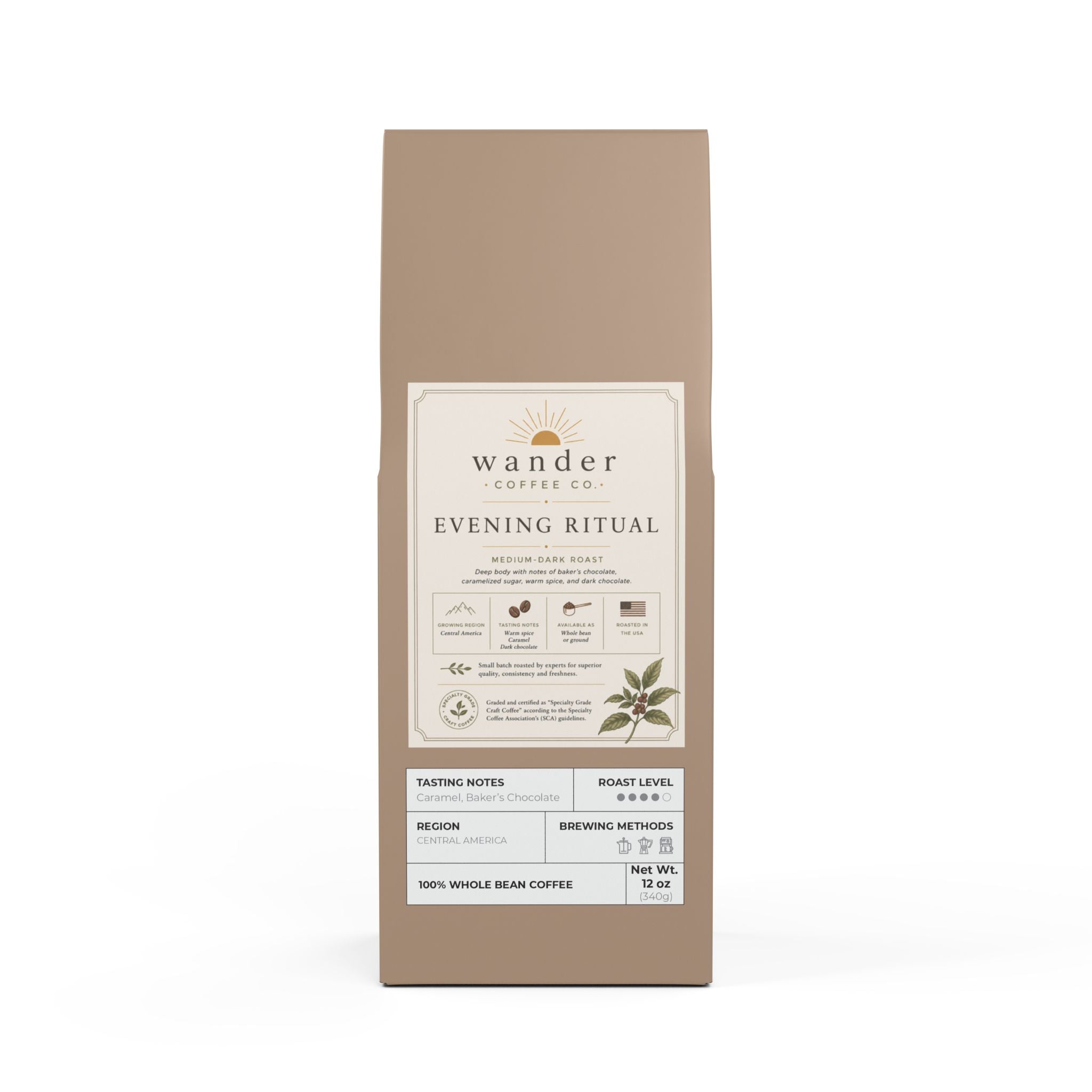 Evening Ritual Coffee Blend (Medium-Dark Roast)